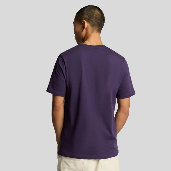 Lyle & Scott Plain T-shirt Paars
