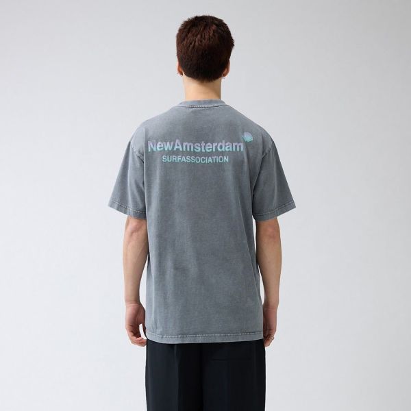 New Amsterdam Surf Association Logo T-shirt Grijs
