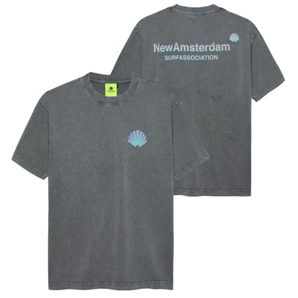 New Amsterdam Surf Association Logo T-shirt Grijs