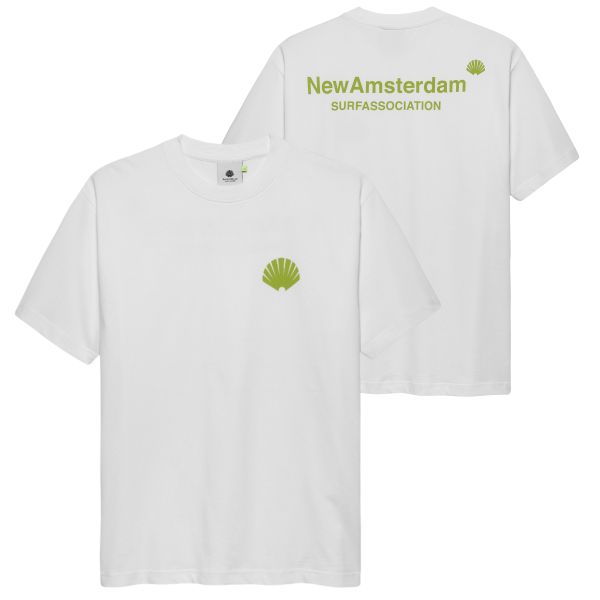 New Amsterdam Surf Association Logo T-shirt Wit