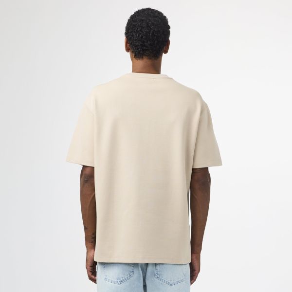 NN.07 Nat Logo T-shirt Beige