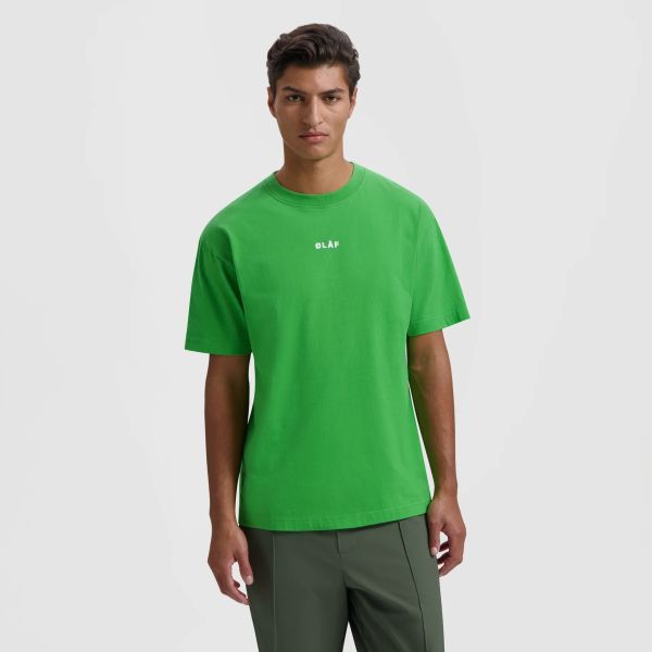 Olaf Block T-shirt Groen