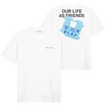 Olaf Friends Clip T-shirt Wit