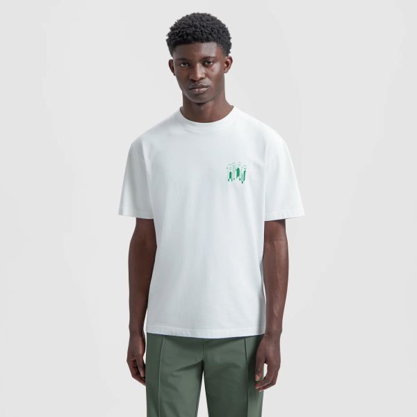 Olaf Smudge T-shirt Wit