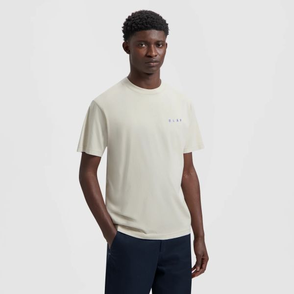 Olaf Spiral Face T-shirt Off White