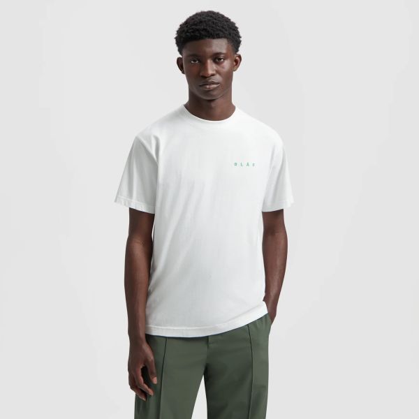 Olaf Spiral Face T-shirt Wit