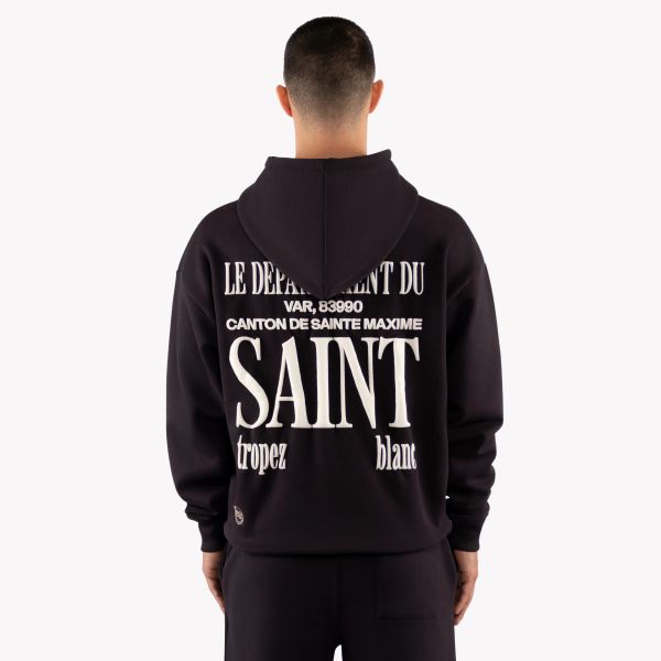 Saint Blanc Canton 83 Hoodie Zwart
