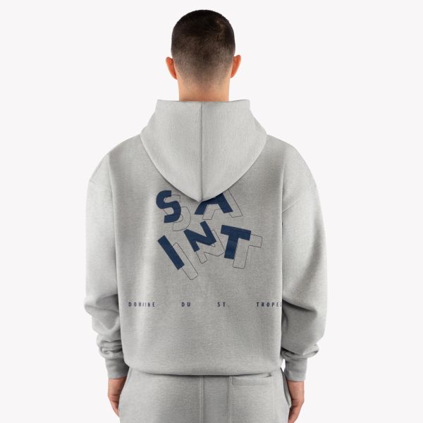 Saint Blanc Domaine Hoodie Grijs