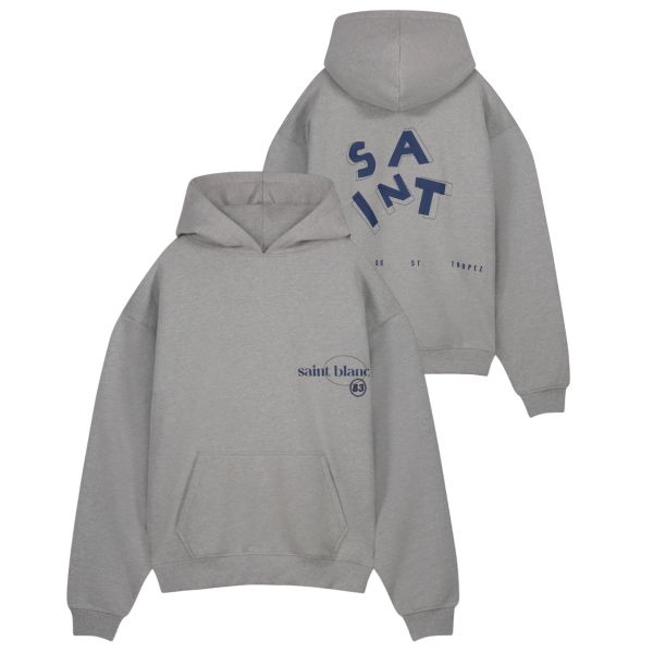 Saint Blanc Domaine Hoodie Grijs