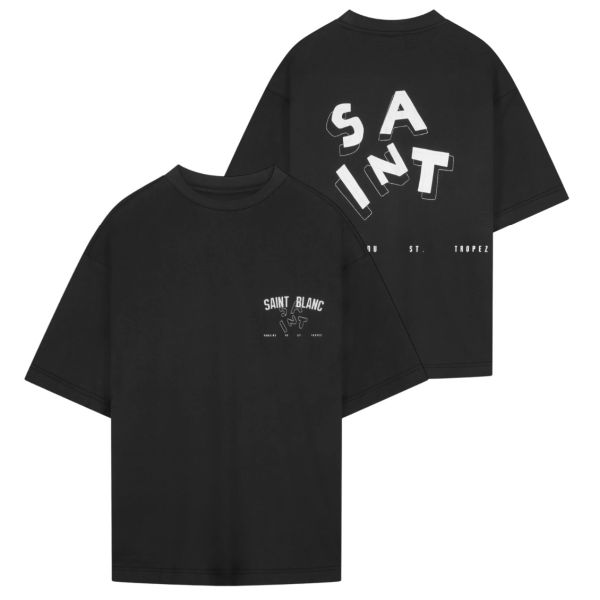 Saint Blanc Domaine T-shirt Zwart