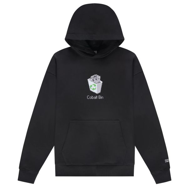 The New Originals Cobalt Bin Hoodie Zwart