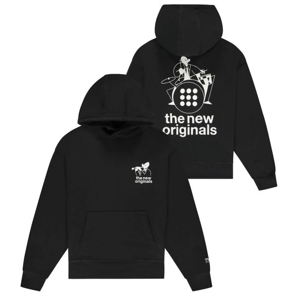 The New Originals Freddy Jazzband Hoodie Zwart