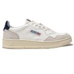 Autry Medalist Low Sneaker Wit/Blauw