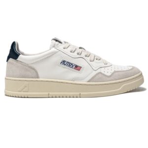 Autry Medalist Low Sneaker Wit/Blauw