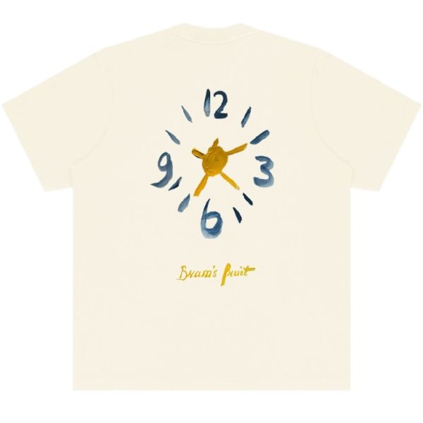 Bram’s Fruit Clock T-shirt Beige