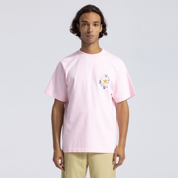 Bram’s Fruit Clock T-shirt Roze