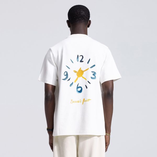 Bram’s Fruit Clock T-shirt Wit