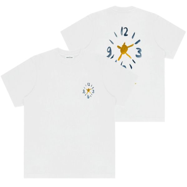 Bram’s Fruit Clock T-shirt Wit