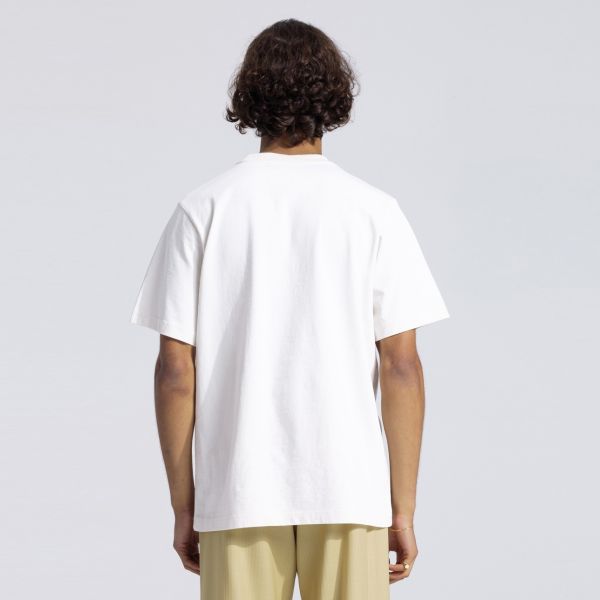 Bram’s Fruit Mum's Script Logo T-shirt Wit