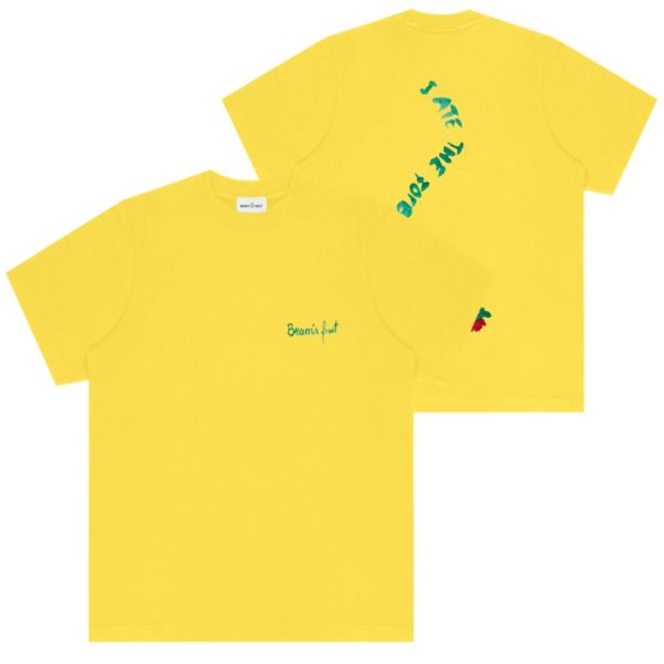 Bram’s Fruit Snake T-shirt Geel