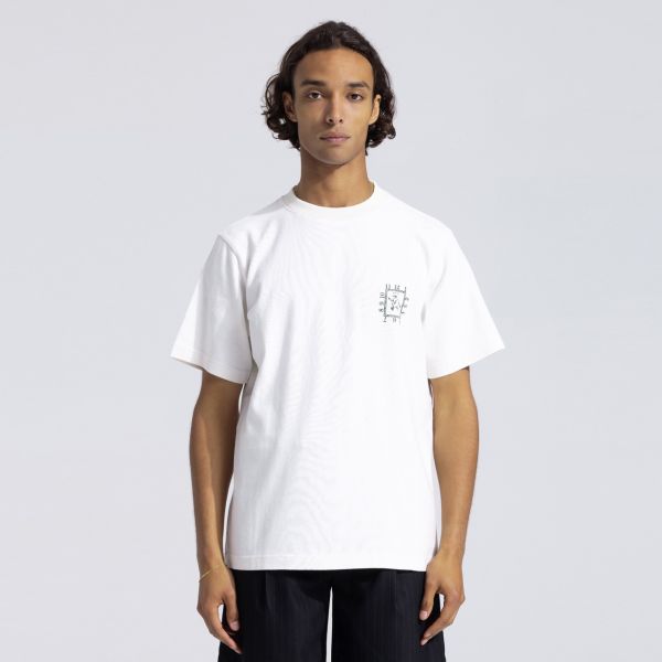 Bram's Fruit Tank Dial T-shirt Wit