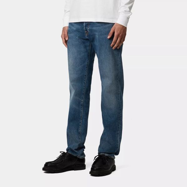 Carhartt WIP Klondike Jeans Donker Blauw