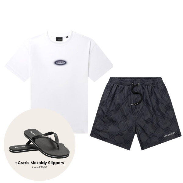 daily paper dotted zomerset wit zwart