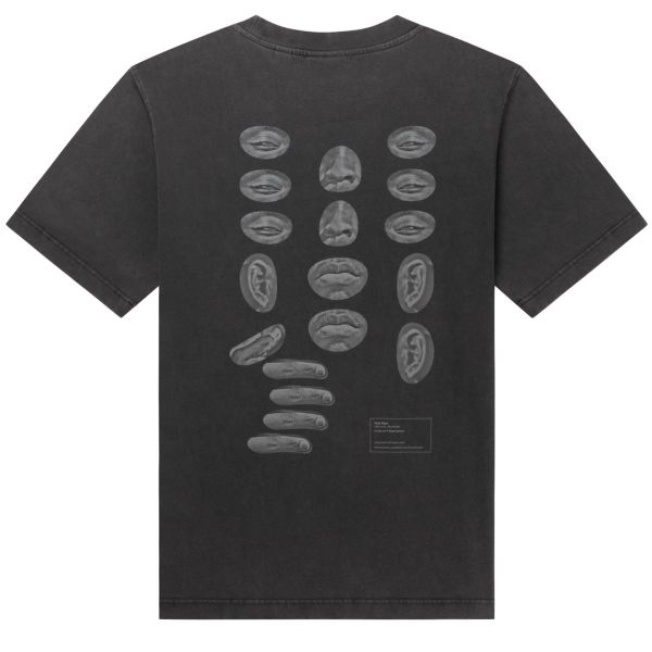 Daily Paper Senses T-shirt Washed Zwart