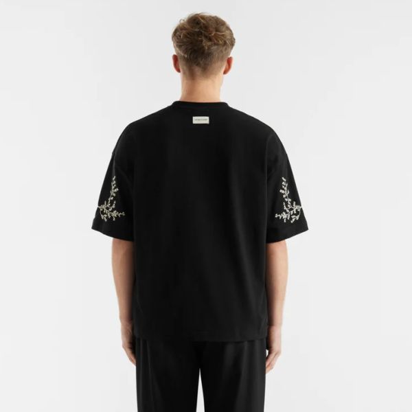 Don't Waste Culture Eclaris T-shirt Zwart