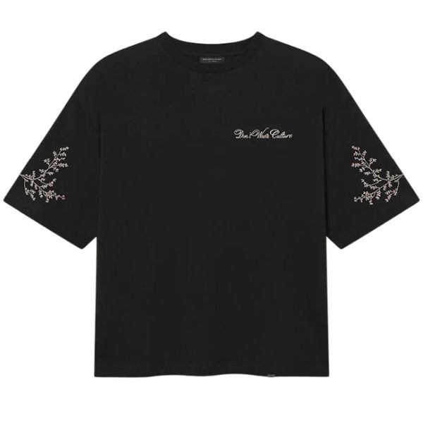 Don't Waste Culture Eclaris T-shirt Zwart