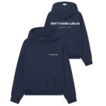 Don't Waste Culture Ray Hoodie Navy