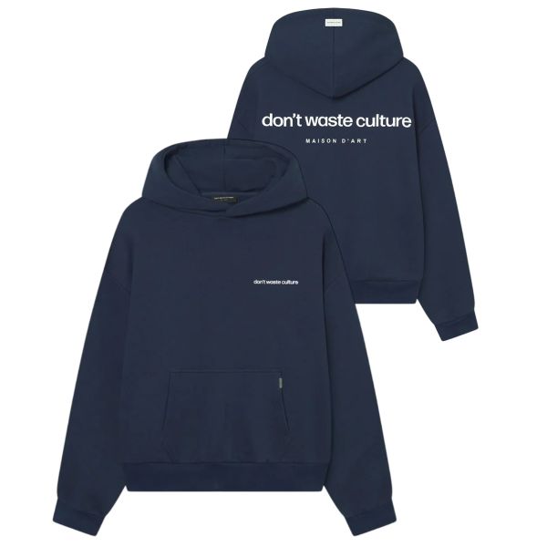 Don't Waste Culture Ray Hoodie Navy