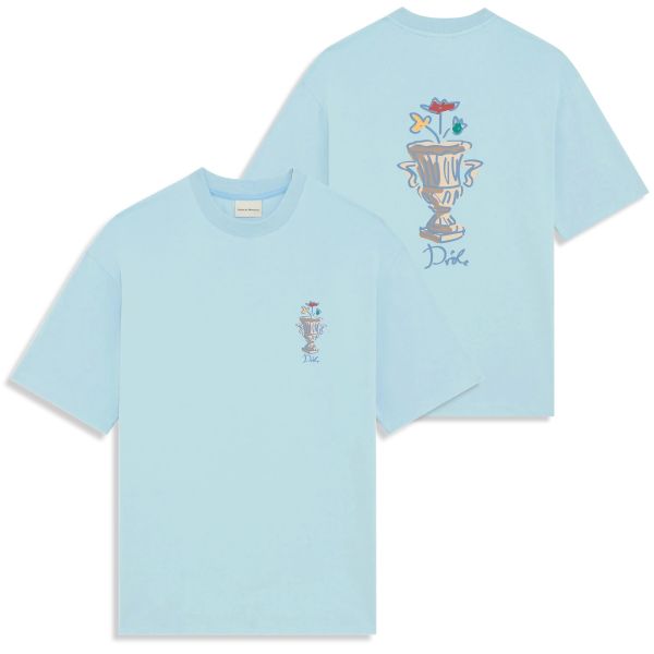 Drôle De Monsieur Vase T-shirt Licht Blauw