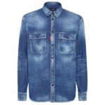 Dsquared2 Dan Worker Spijkerjas Blauw