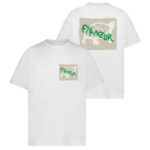 Flâneur Chalk Turtle T-shirt Wit