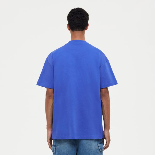 Flâneur Embossed T-shirt Paars