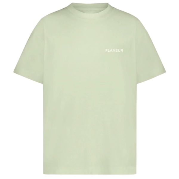 Flâneur Essential T-shirt Licht Groen