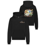 Flâneur Passage Of Time Hoodie Zwart