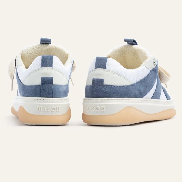 Mason Garments Venice 12S Sneaker Blauw/Wit