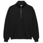 New Amsterdam Surf Association Logo Half Zip Sweater Zwart