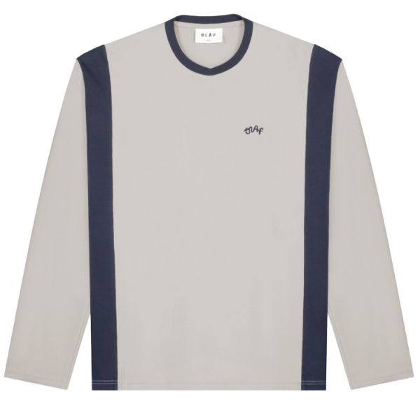 Olaf Panel Longsleeve T-shirt Off White