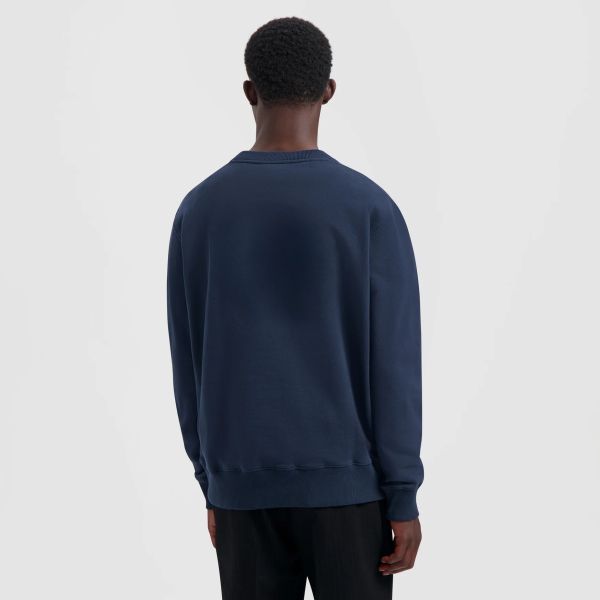 Olaf Sans Embro Sweater Navy