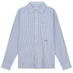 Olaf Stripe Oxford Overhemd Blauw/Wit