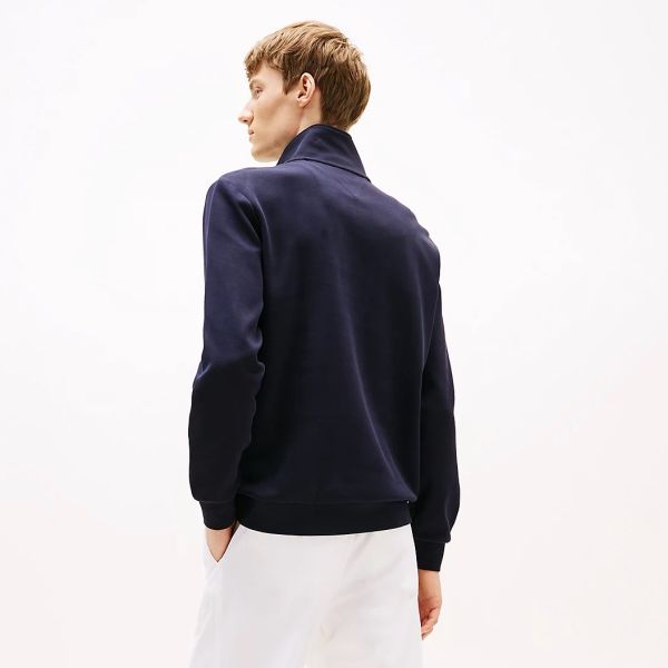 Tommy Hilfiger Essential Intechno Quarter Zip Sweater Navy