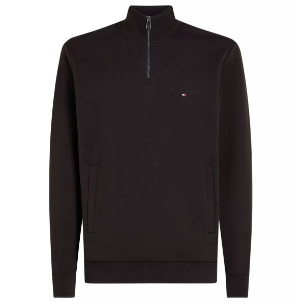 Tommy Hilfiger Essential Intechno Quarter Zip Sweater Zwart