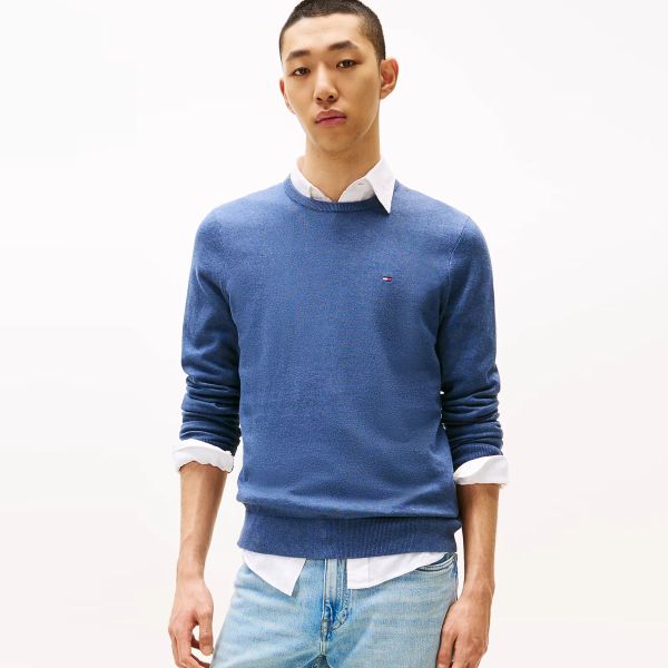 Tommy Hilfiger Essential Sweater Donker Blauw