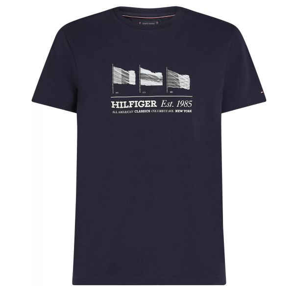 Tommy Hilfiger Flags T-shirt Navy