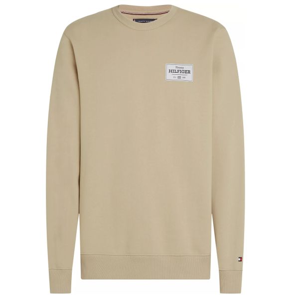 Tommy Hilfiger Monotype Label Sweater Beige
