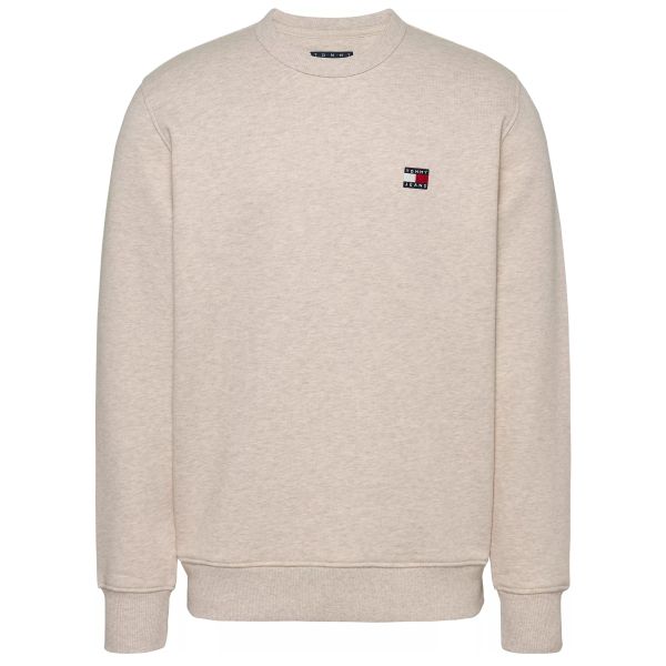 Tommy Jeans Badge Sweater Off White