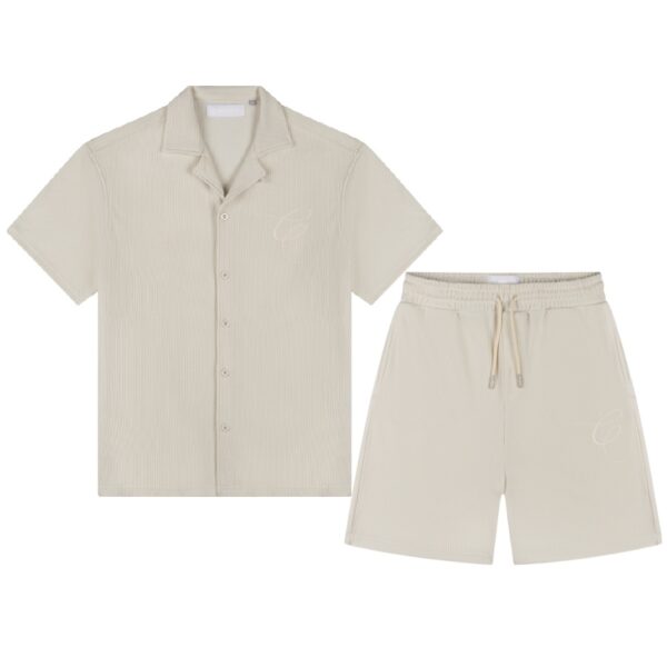 Croyez ribbed zomerset off white